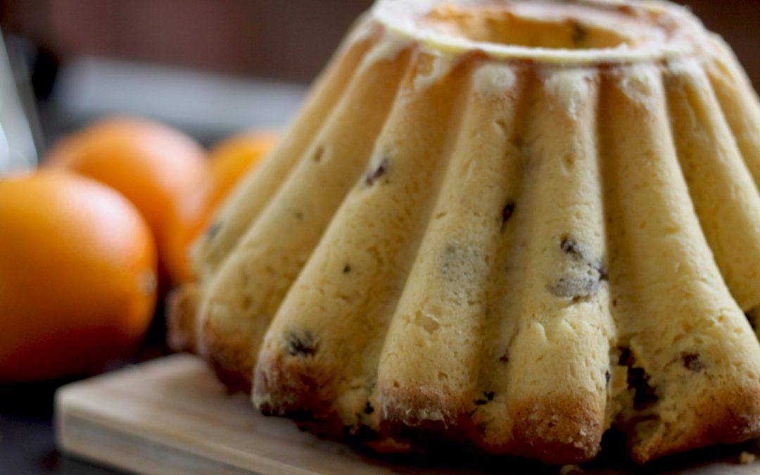 Torta ad anello riso e cioccolato