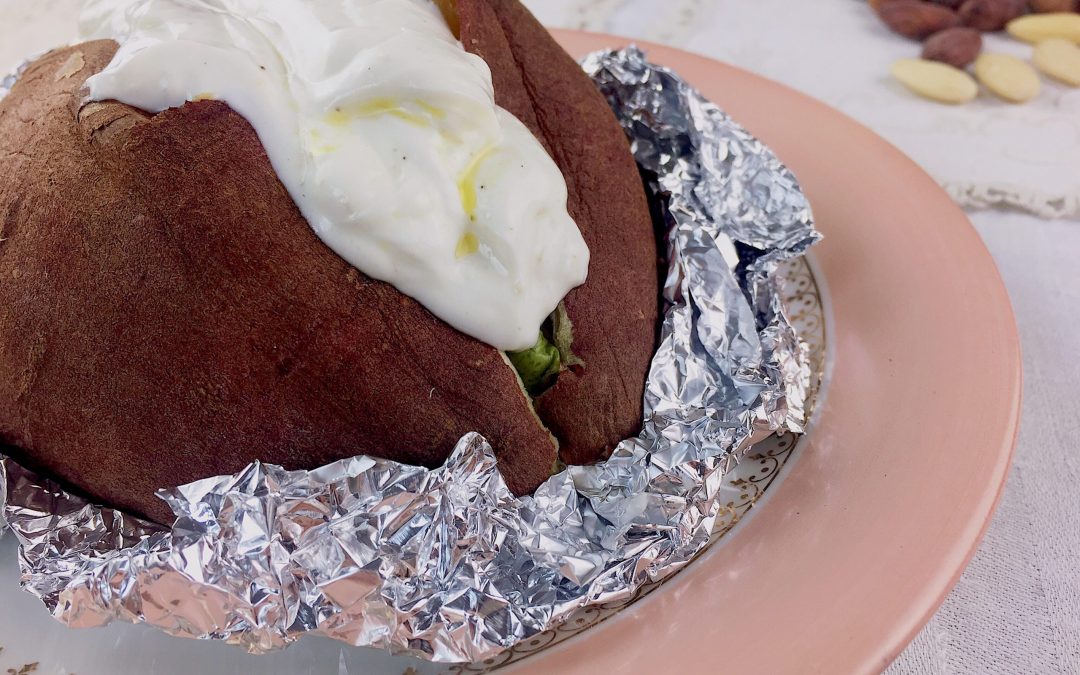 Patate dolci al cartoccio