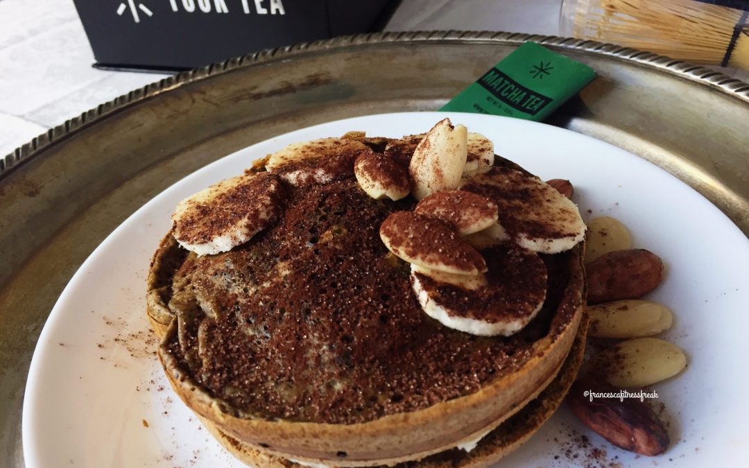 Pancake al tè matcha