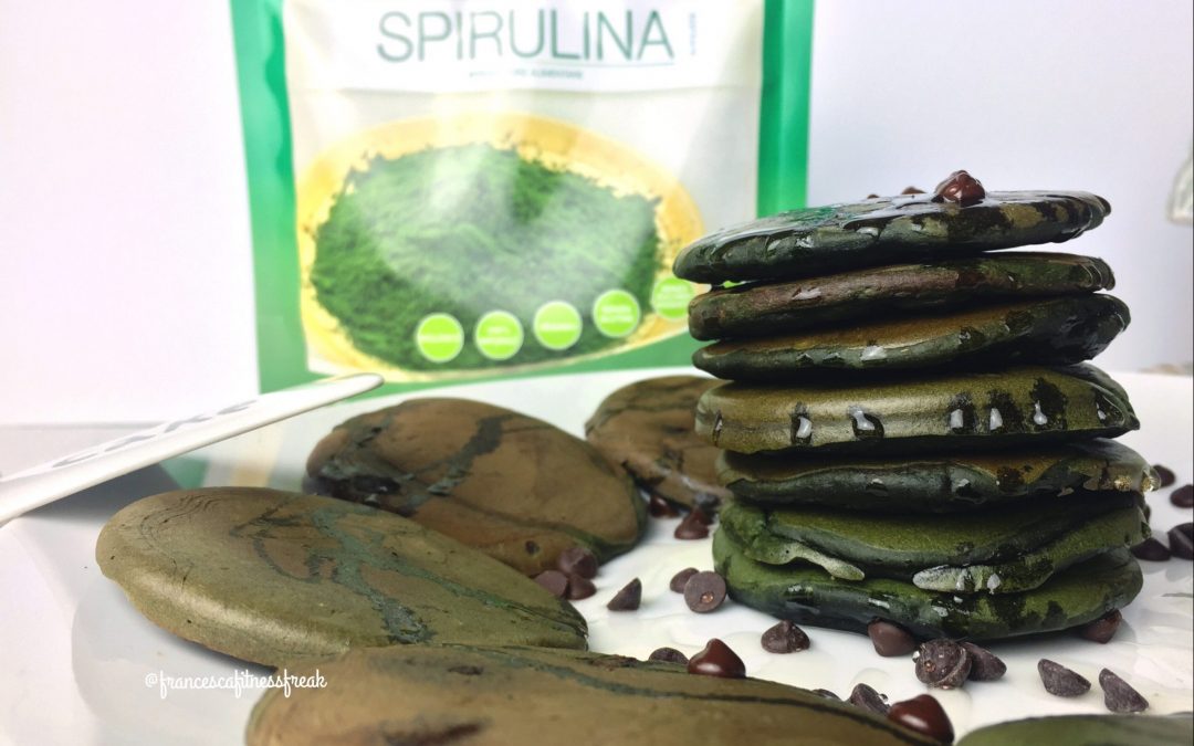 Pancakes alla spirulina