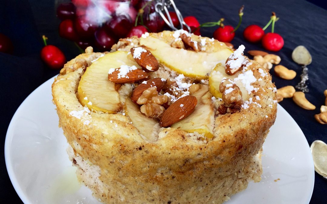 Torta di mele fit ﻿