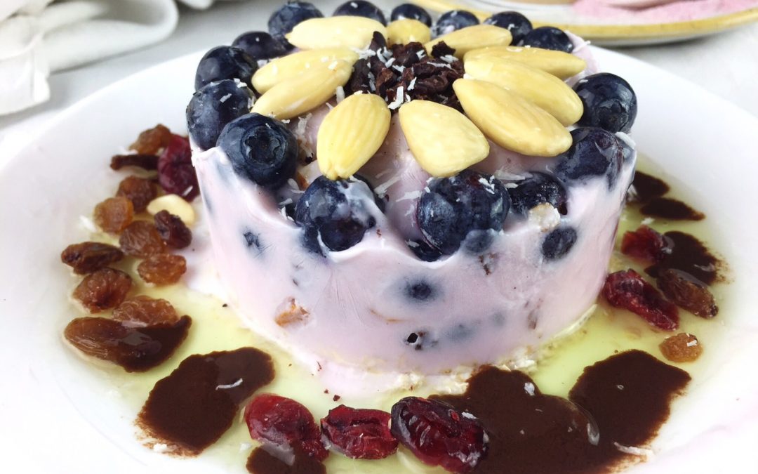 Cheesecake fredda ai frutti di bosco 