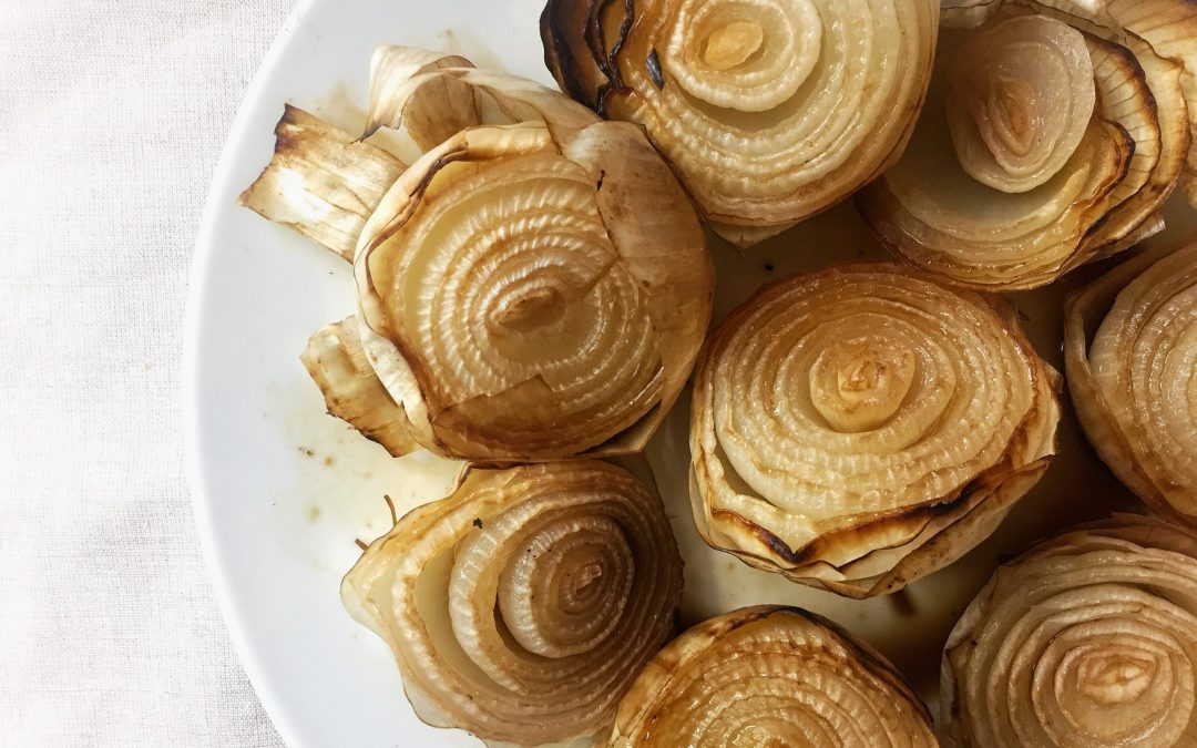Cipolle agrodolci al forno