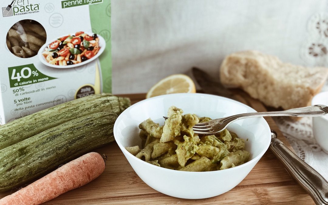 Pennette al pesto di zucchine