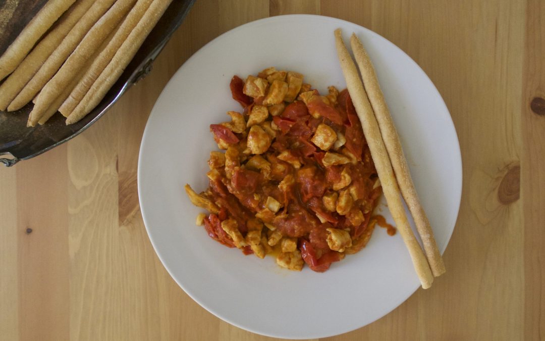 Bocconcini di pollo alla pizzaiola