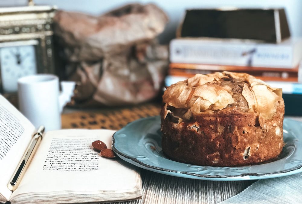 Torta di mele proteica