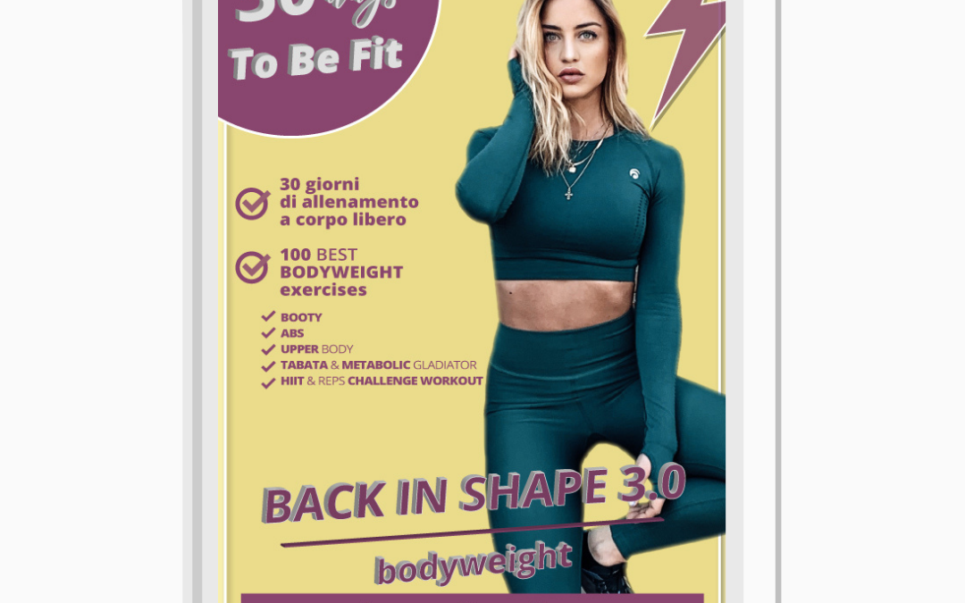 Back In Shape 3.0: guida workout a corpo libero