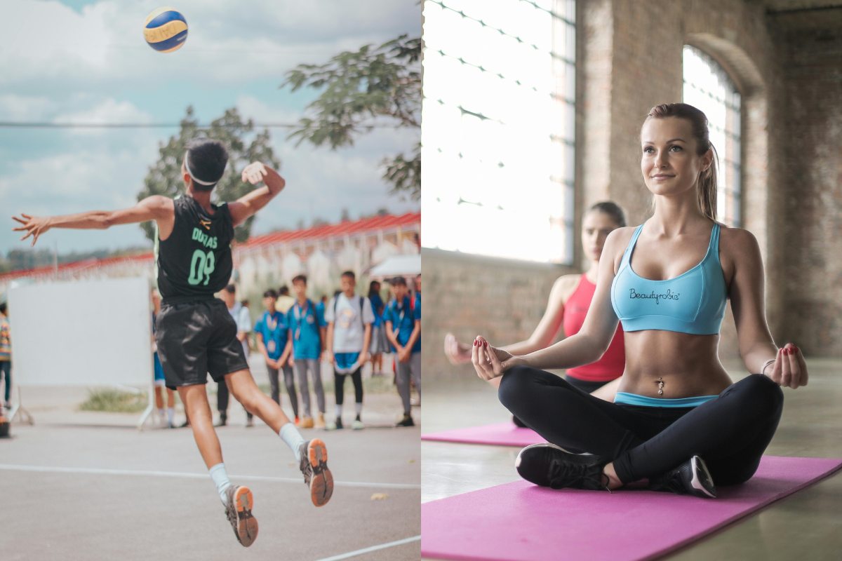 pallavolo e yoga